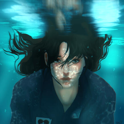 detailed bust painting